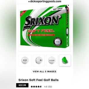 Srixon Soft Feel Golf Balls 2 Doz.